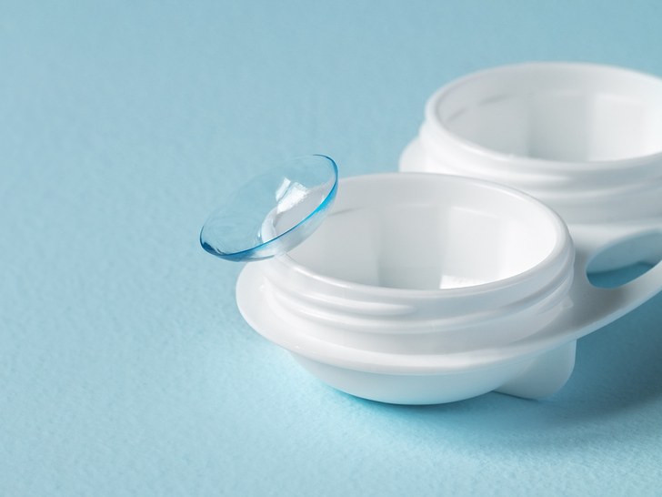 contact lense cleaning process