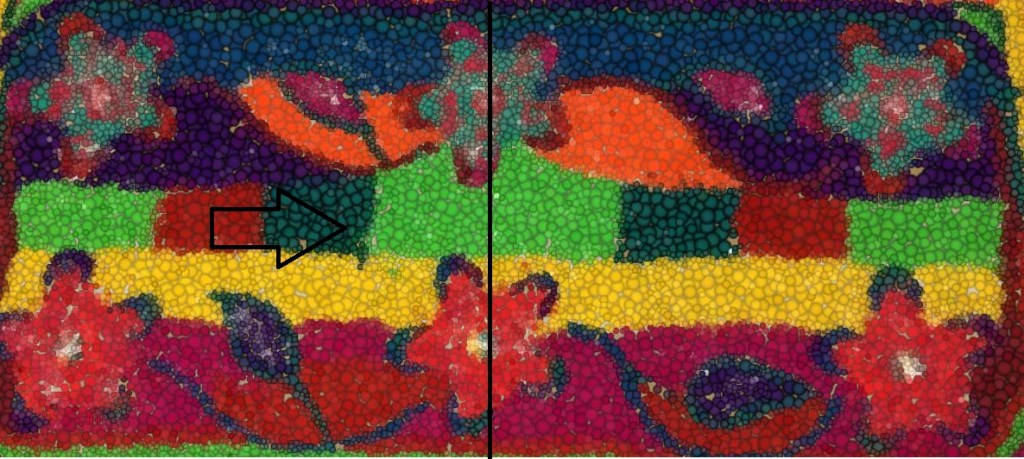 Divide the Rangoli Design